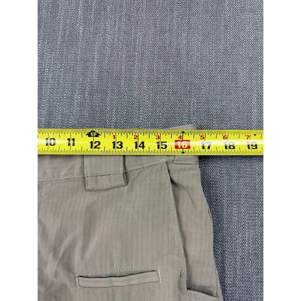 5.11 Tactical Men’s Cargo Pants 32x34 Khaki Ripstop Utility Hiking Work